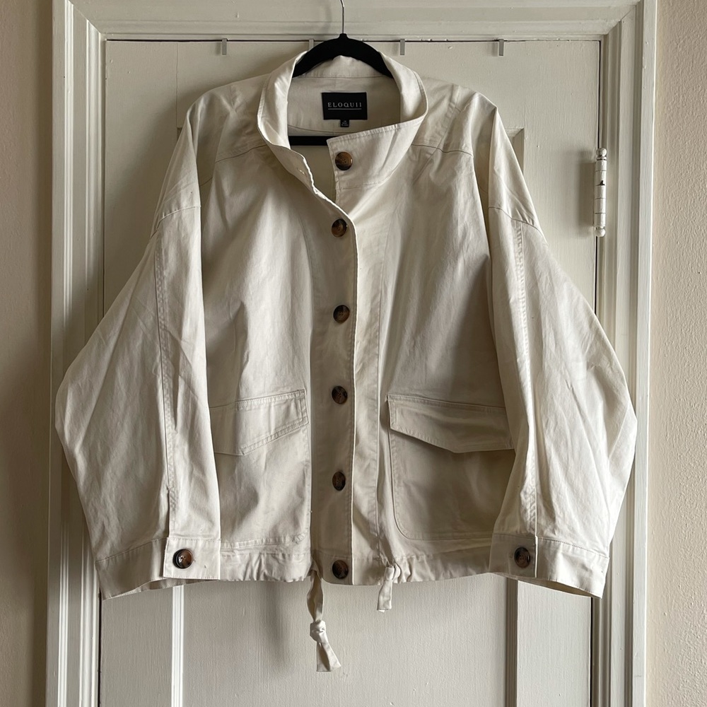 Eloquii Lightweight Utility Jacket